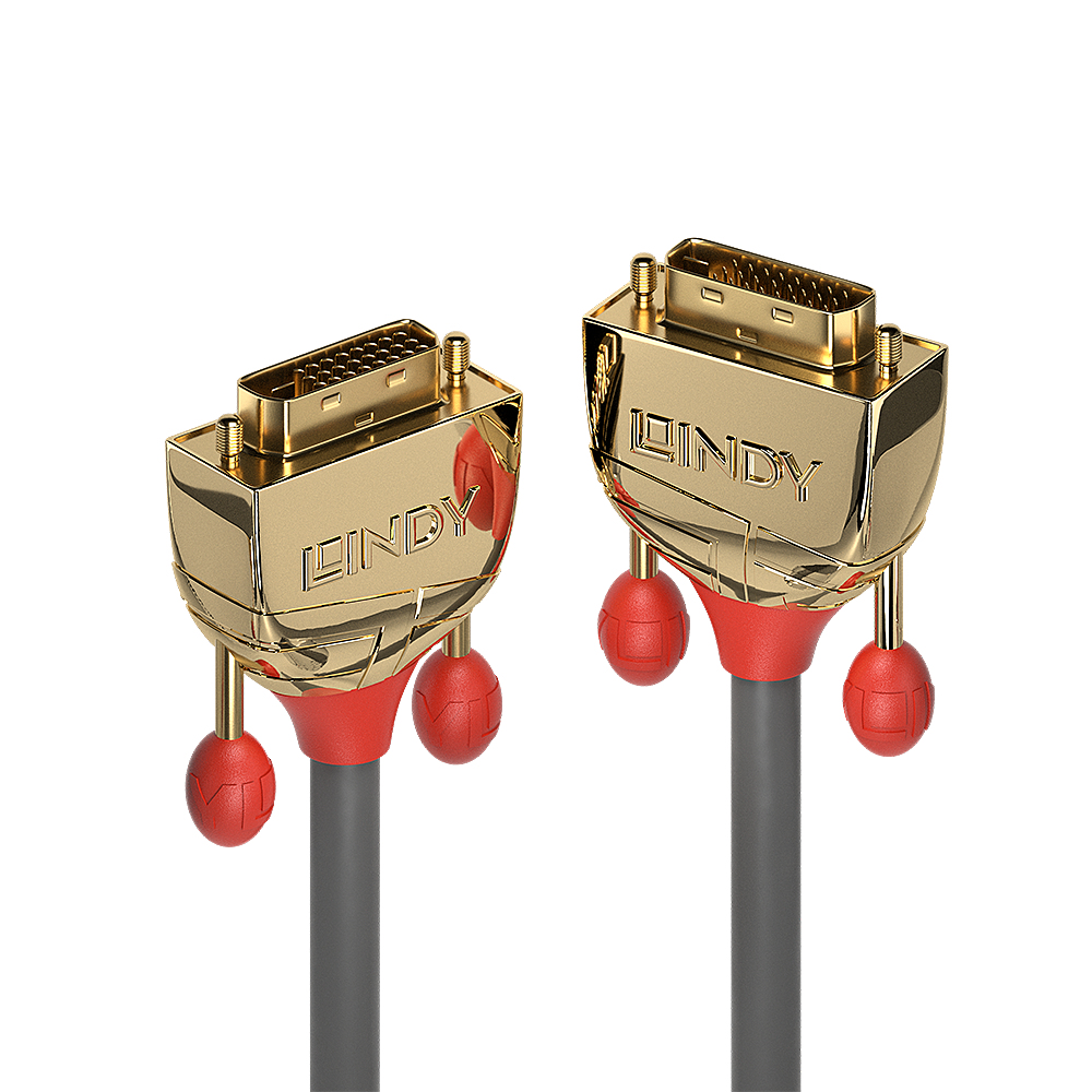 EU Product - DVI-D Dual Link Kabel Gold Line 7.50m thumbnail