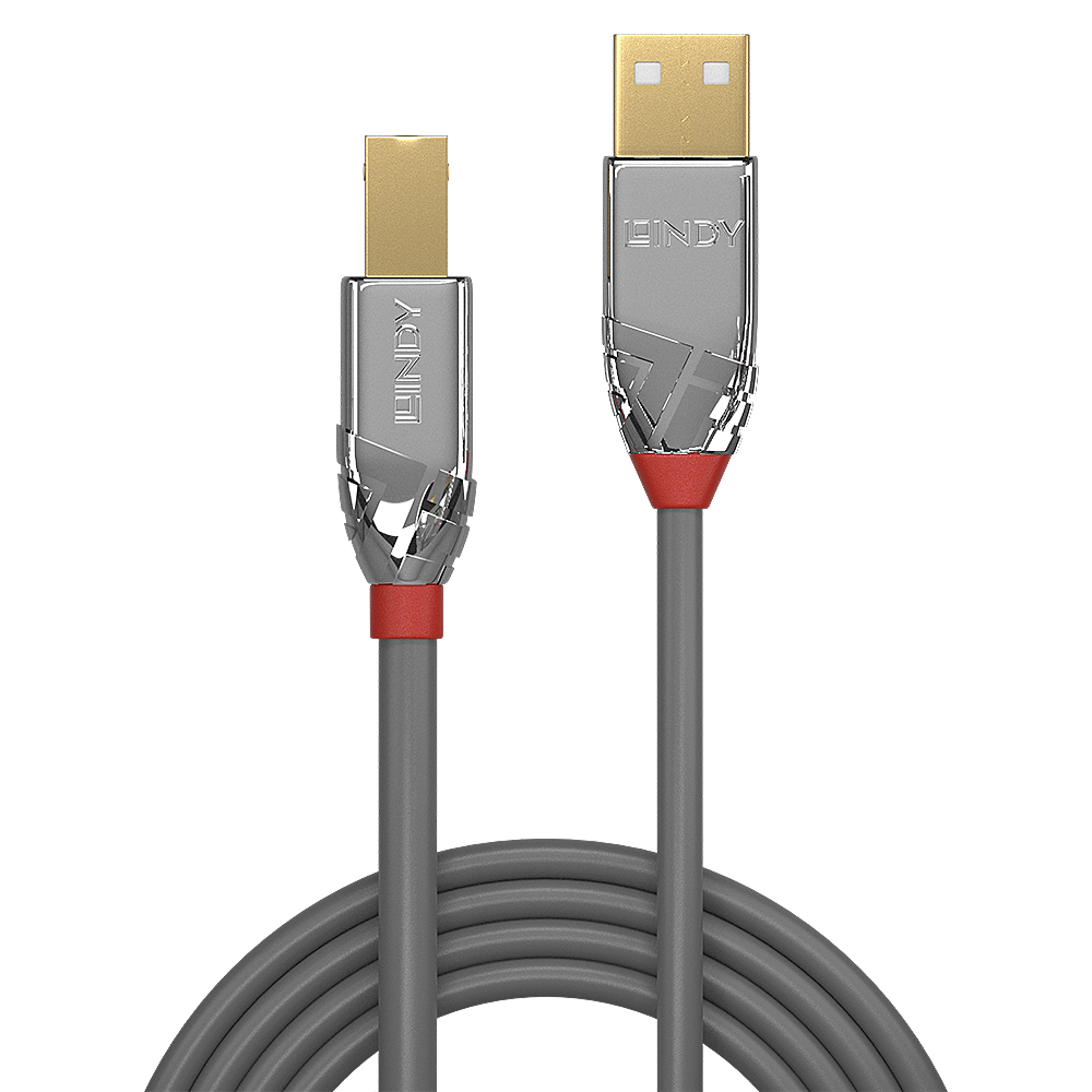 5M USB 2.0 TYPE A TO B CABLE BLK thumbnail