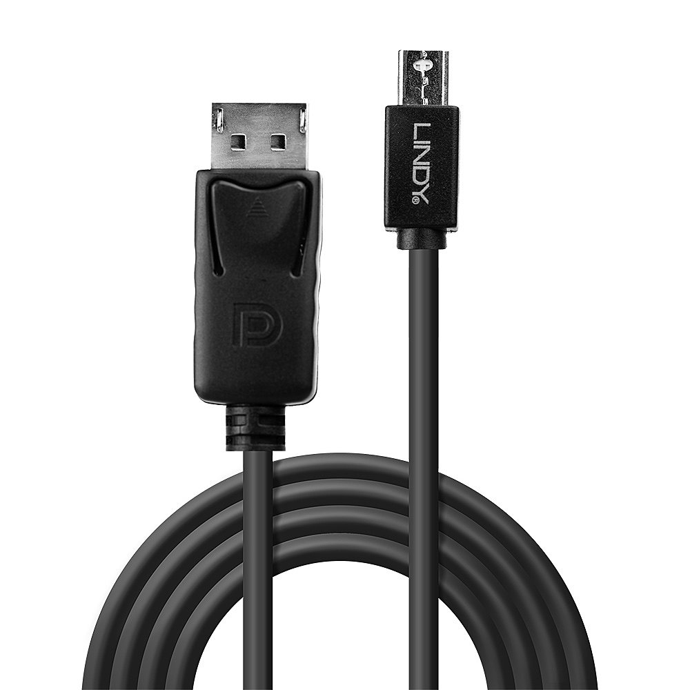 EU Product - Mini-DisplayPort an Displayport Kabel schwarz 2m thumbnail