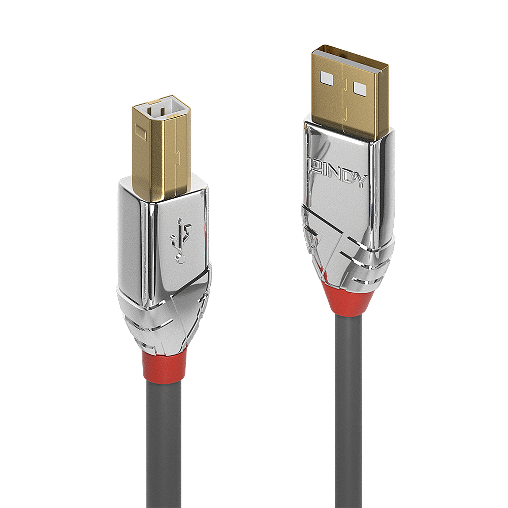 0.5M USB 2.0 TYPE A TO B CABLE BLK thumbnail