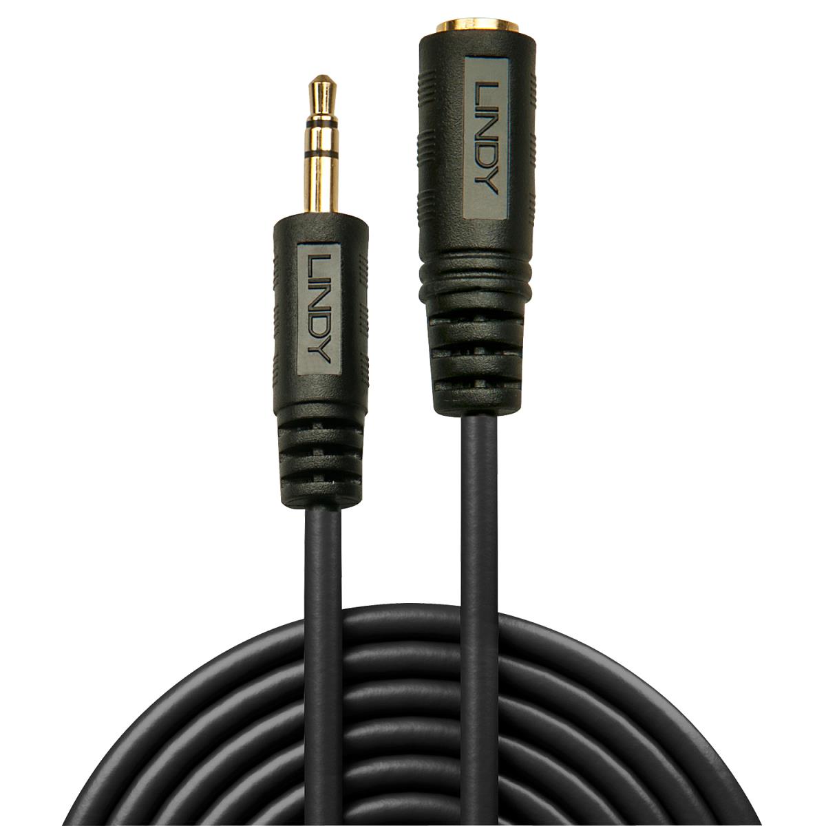 EU Product - Audiokabel Stereo 3.5mm/3.5mm M/F 3m thumbnail