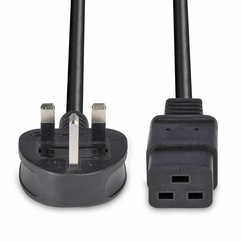 2MMAINSPOWERCABLEUK3PINPLUGTOIECC19 thumbnail