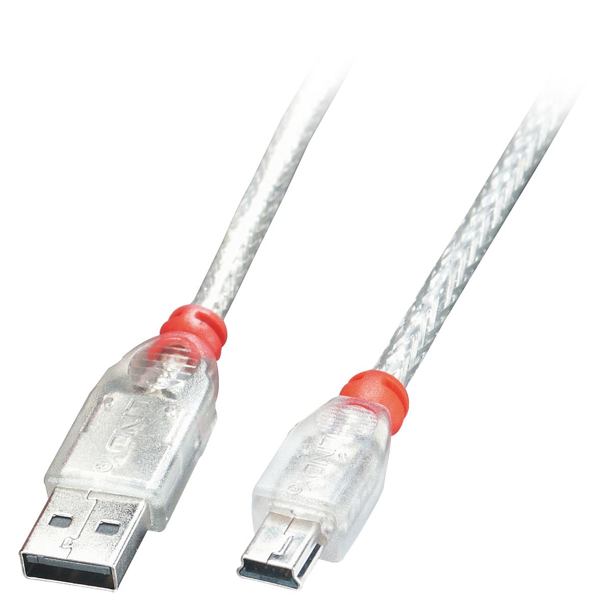 3M USB 2.0 CABLE - TRANSPARENT thumbnail