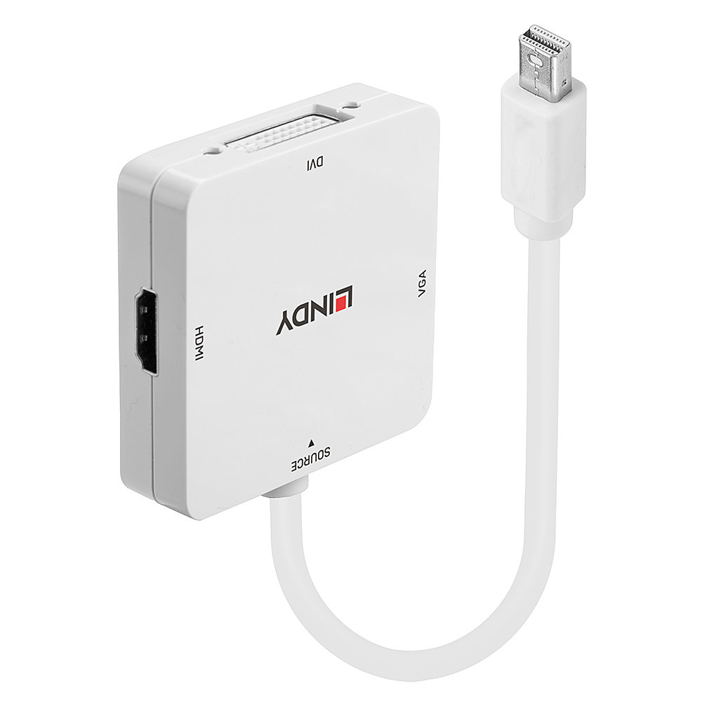 EU Product - Adapter Mini-DisplayPort an HDMI 4K30/DVI/VGA thumbnail