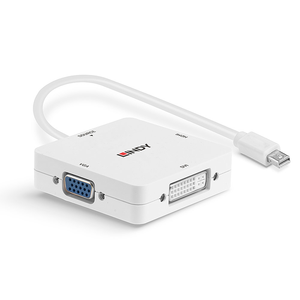 EU Product - Adapter Mini-DisplayPort an HDMI 4K30/DVI/VGA thumbnail