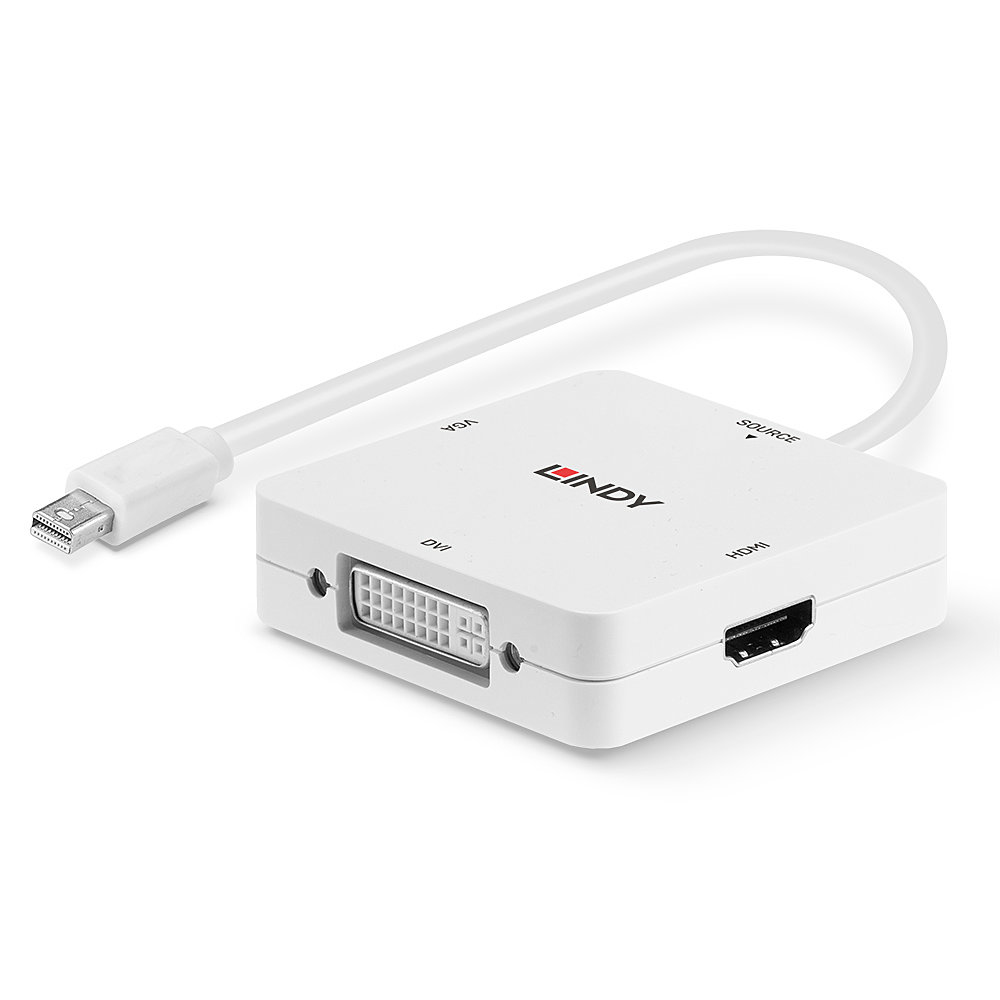 EU Product - Adapter Mini-DisplayPort an HDMI 4K30/DVI/VGA thumbnail
