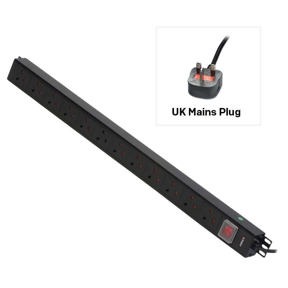 EU Product - Vericl 12 Wy UK Plug PDU thumbnail