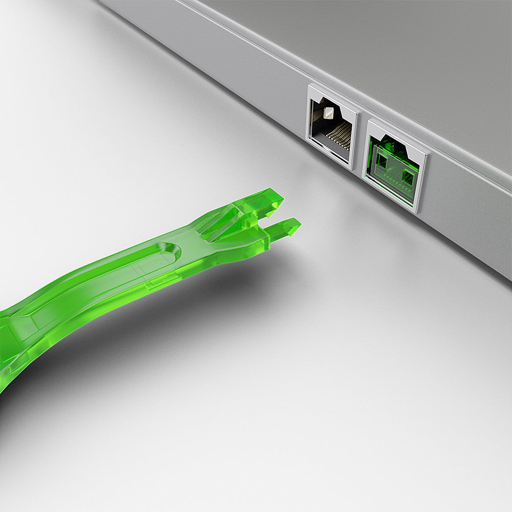 RJ-45PORTBLOCKERKEYGREEN thumbnail