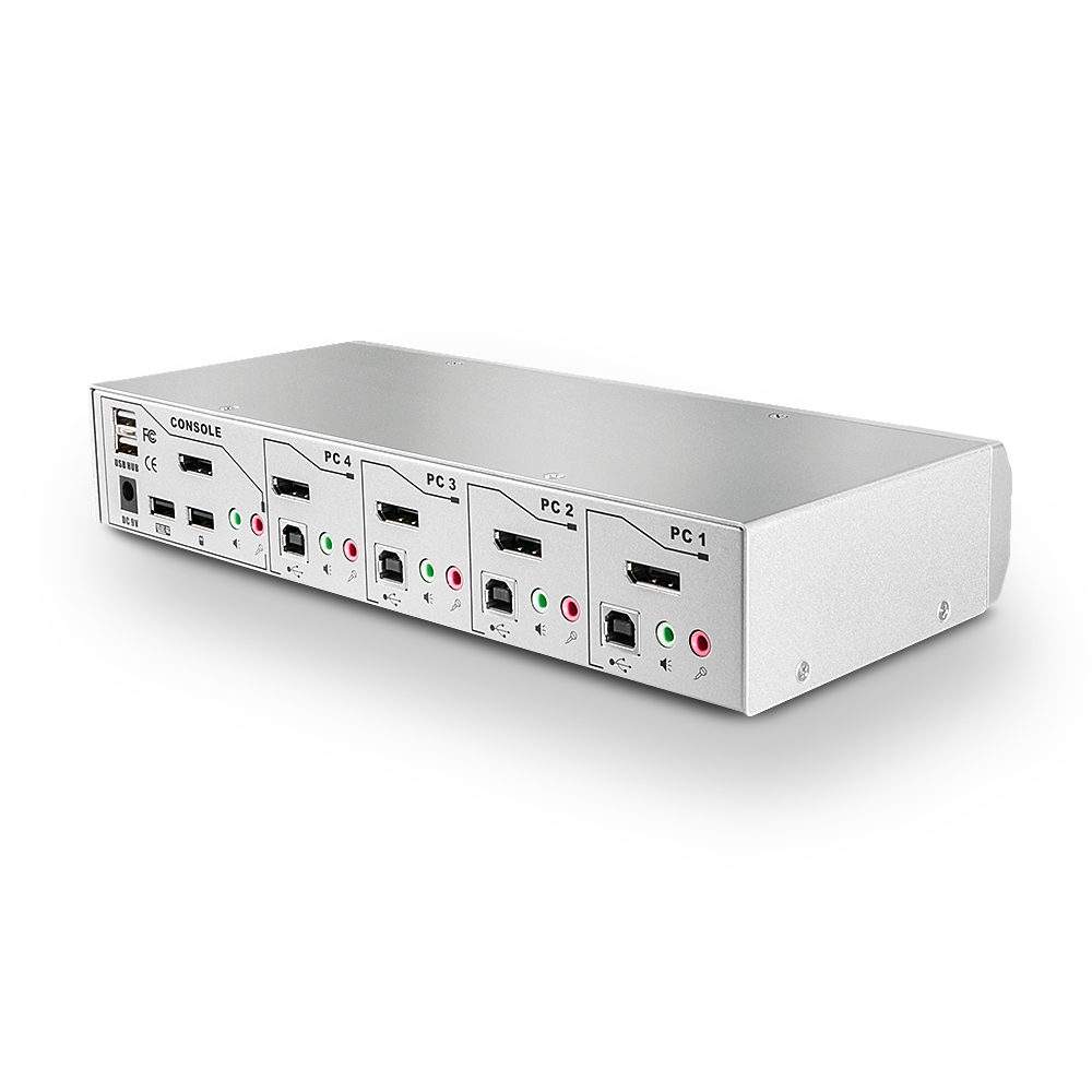EU Product - KVM Switch Pro 4 Port DisplayPort 1.2 thumbnail