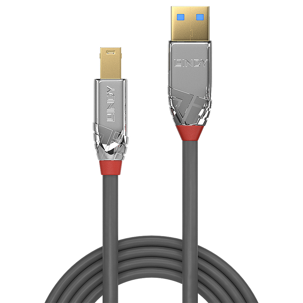 EU Product - USB 3.0 Kabel Typ A/B Cromo Line M/M 0.5m thumbnail