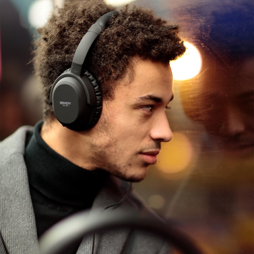 NC-60 Wired Active Noise Cancelling Headphones thumbnail