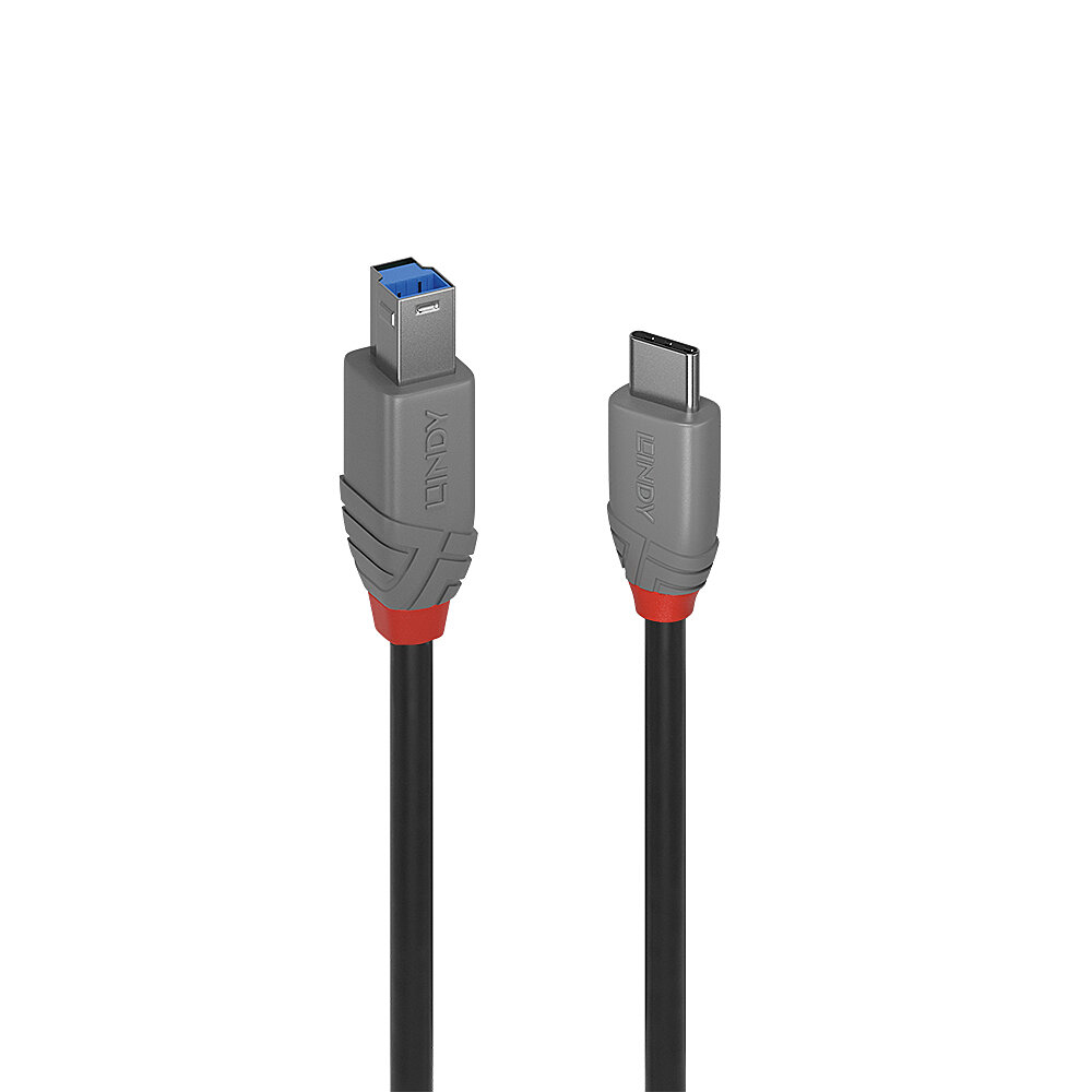EU Product - USB 3.2 Kabel Typ C/B Anthra Line 0,5m thumbnail
