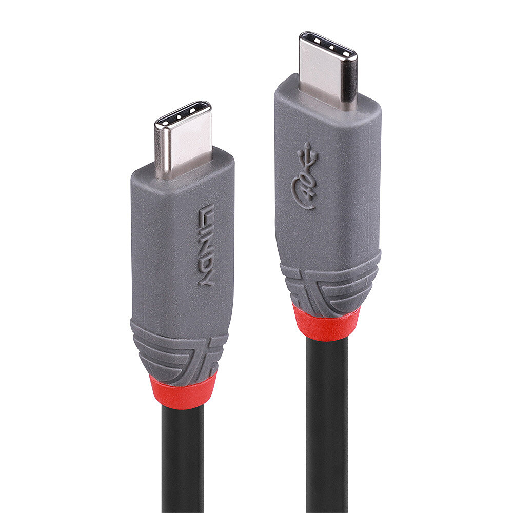 0.8M USB 4 TYPE C CABLE ANTHRA thumbnail