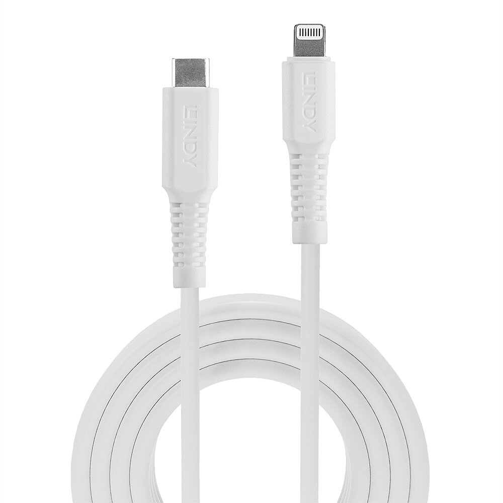 EU Product - 2m USB C an Lightning Kabel, wei� thumbnail