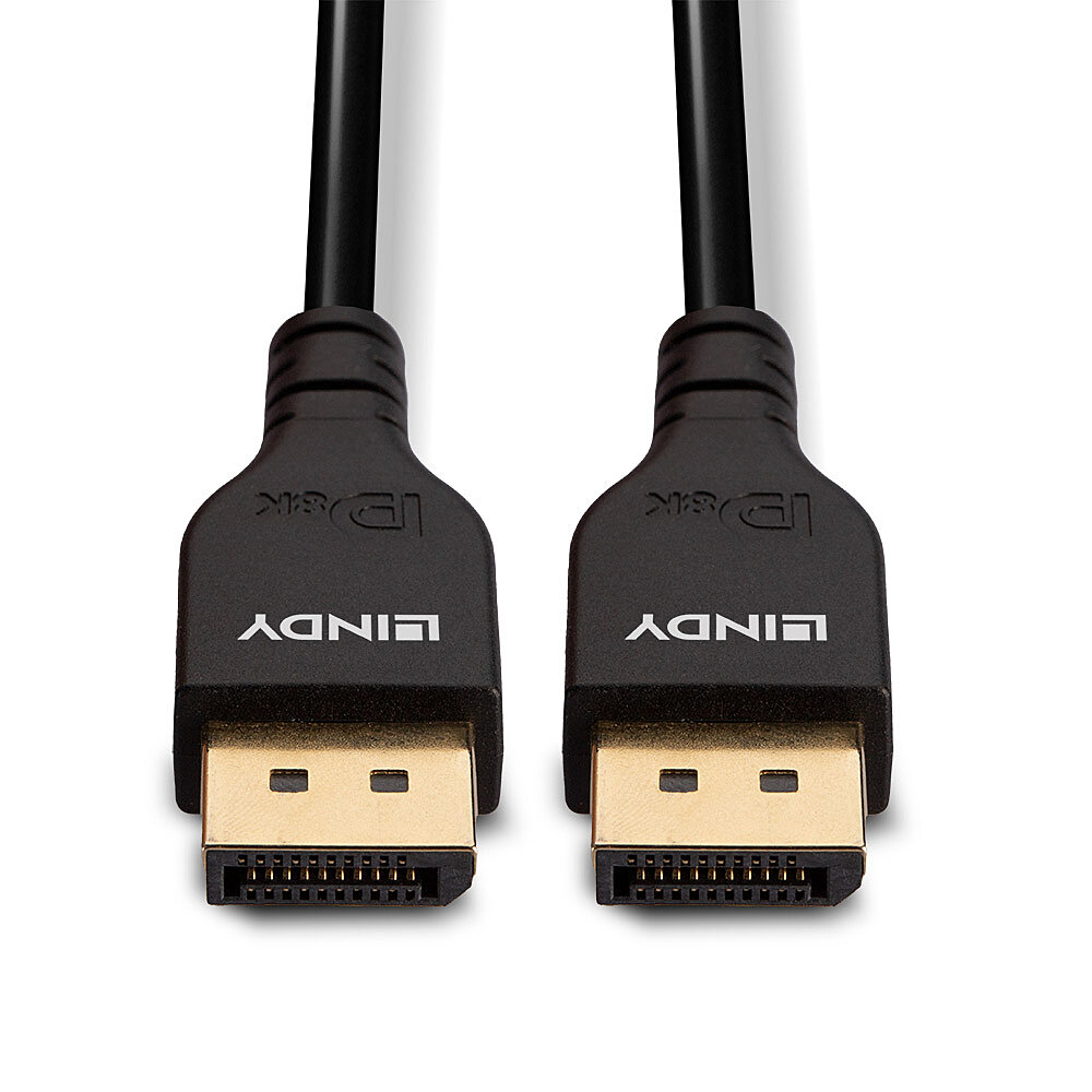 EU Product - 0.5m Slim DisplayPort 1.4 Cable thumbnail