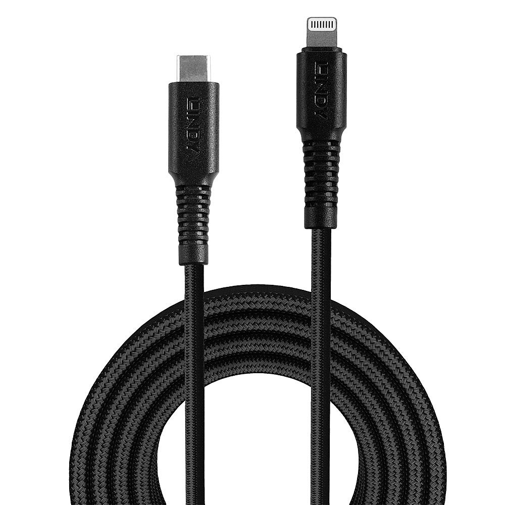 EU Product - 3m verst�rktes USB Typ C an Lightning Ladekabel thumbnail