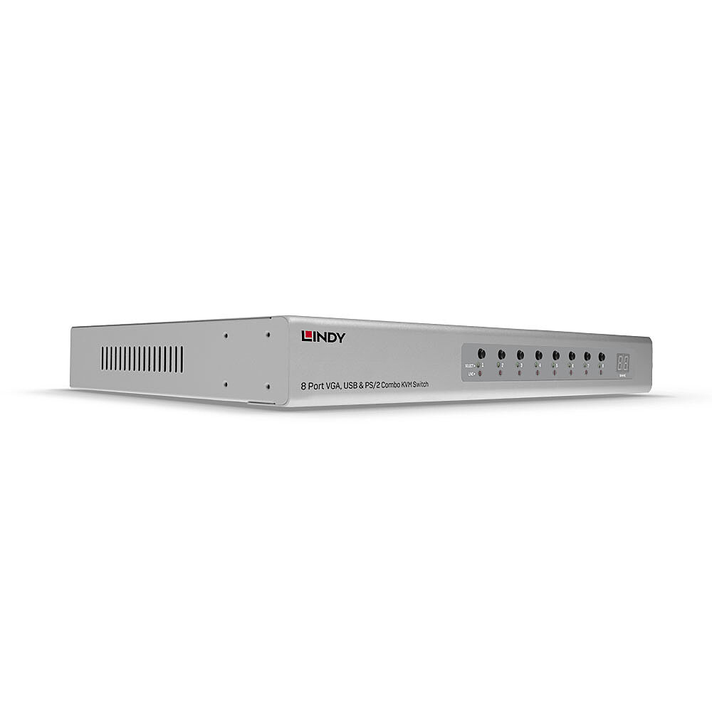 EU Product - KVM Switch 8 Port VGA, USB & PS/2 Combo thumbnail