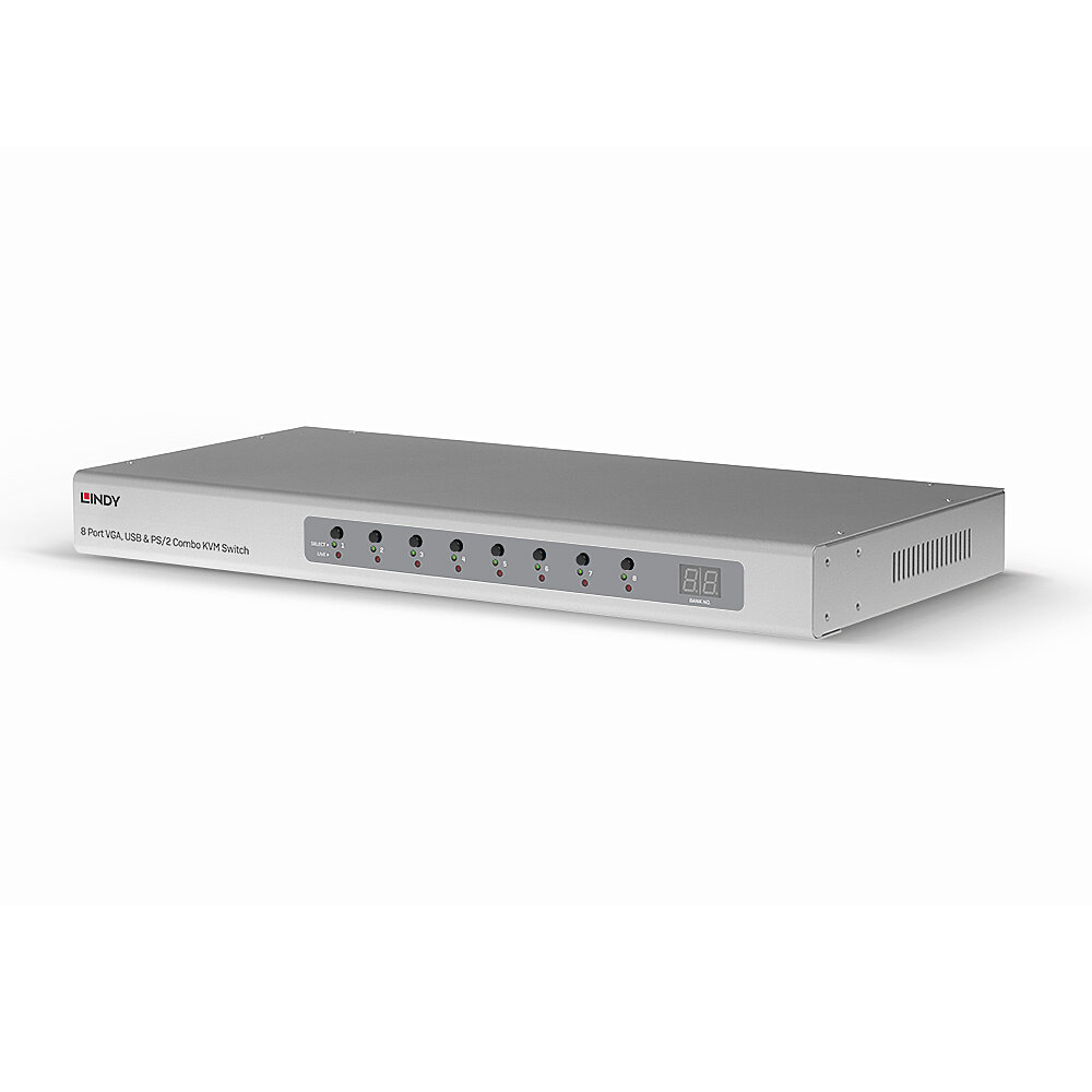 EU Product - KVM Switch 8 Port VGA, USB & PS/2 Combo thumbnail