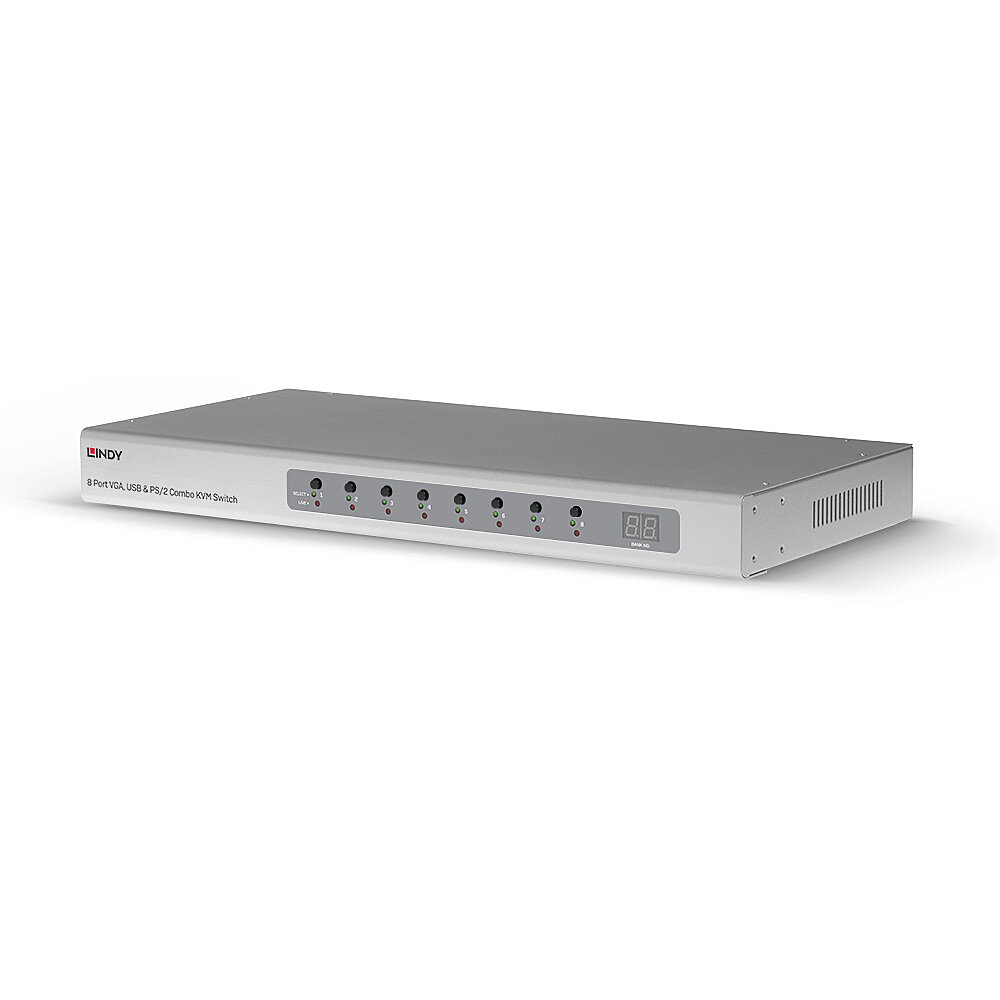 EU Product - KVM Switch 8 Port VGA, USB & PS/2 Combo thumbnail