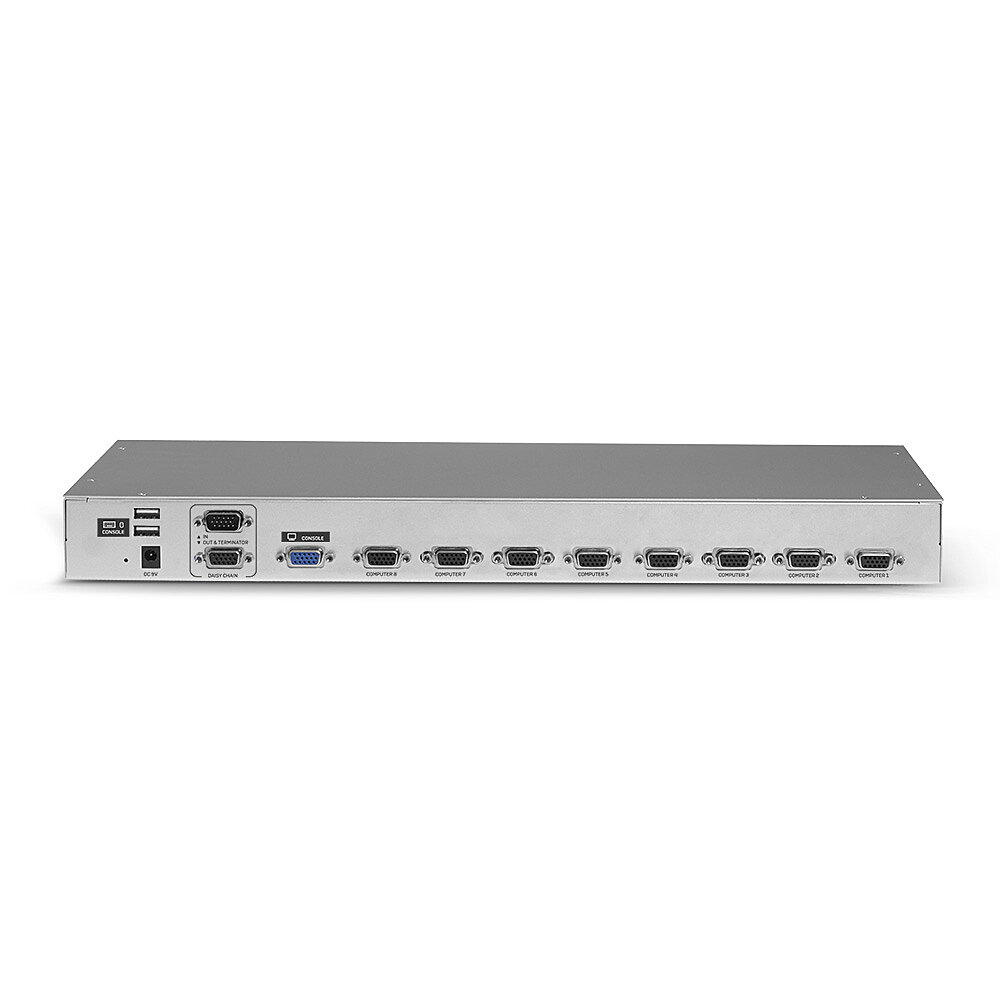 EU Product - KVM Switch 8 Port VGA, USB & PS/2 Combo thumbnail