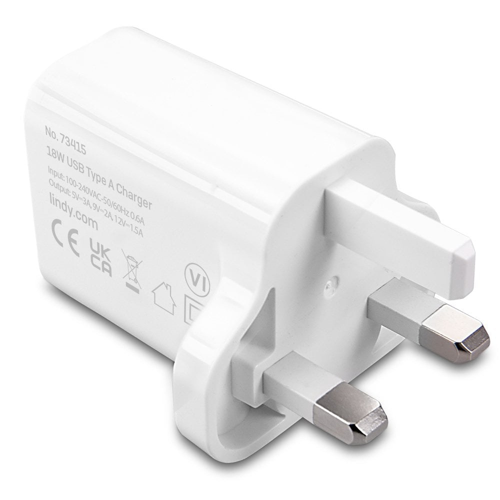 18W 1 PORT USB TYPE A CHARGER thumbnail
