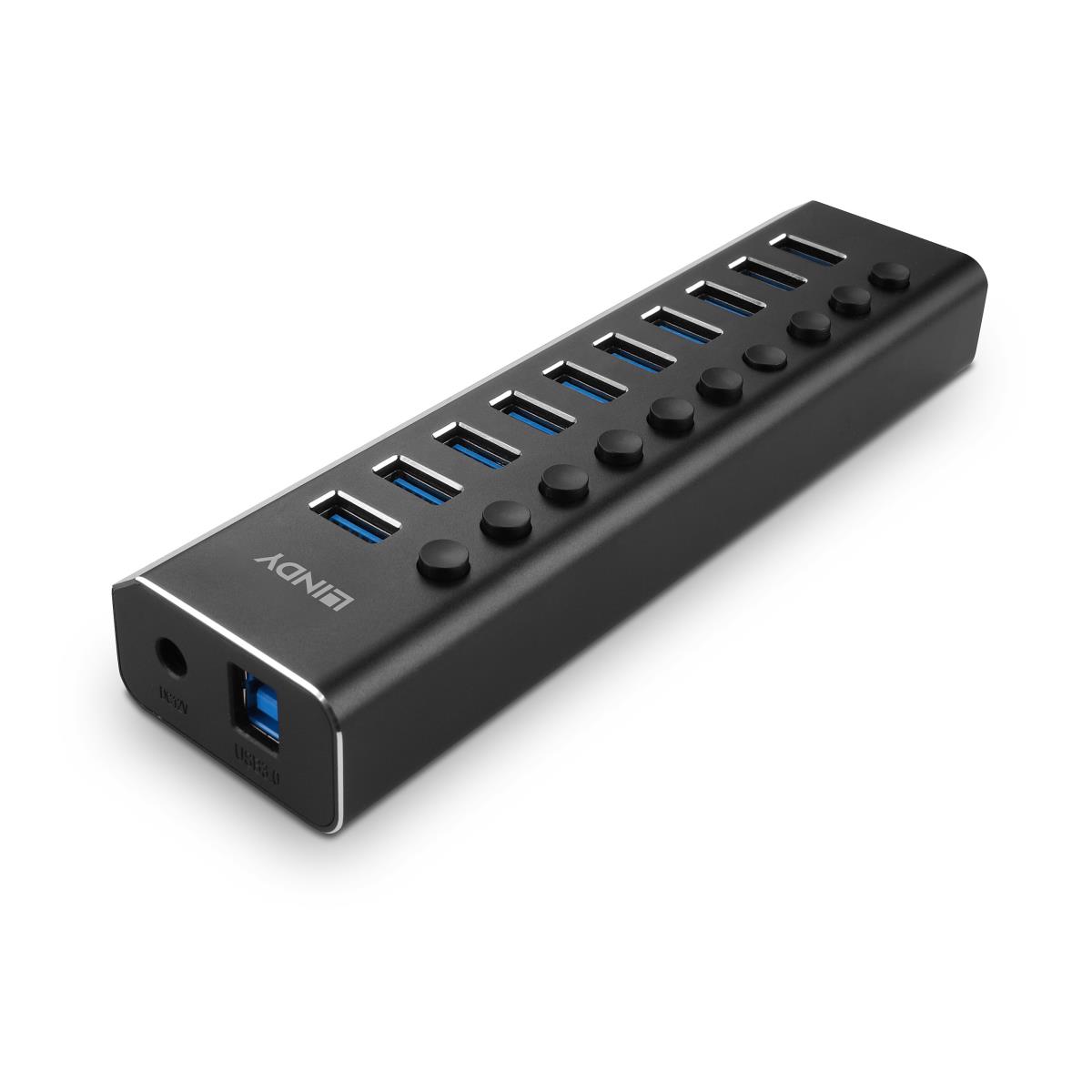 10 PORT USB 3.0 HUB WITH ON/OFF SWI thumbnail