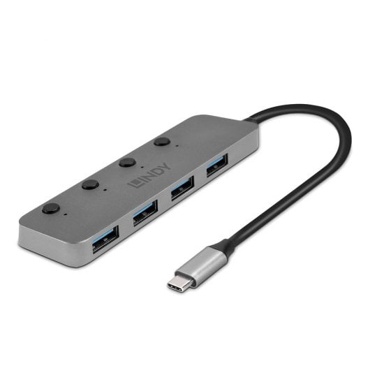 4 PORT USB 3.2 TYPE C HUB WITH ON/O thumbnail