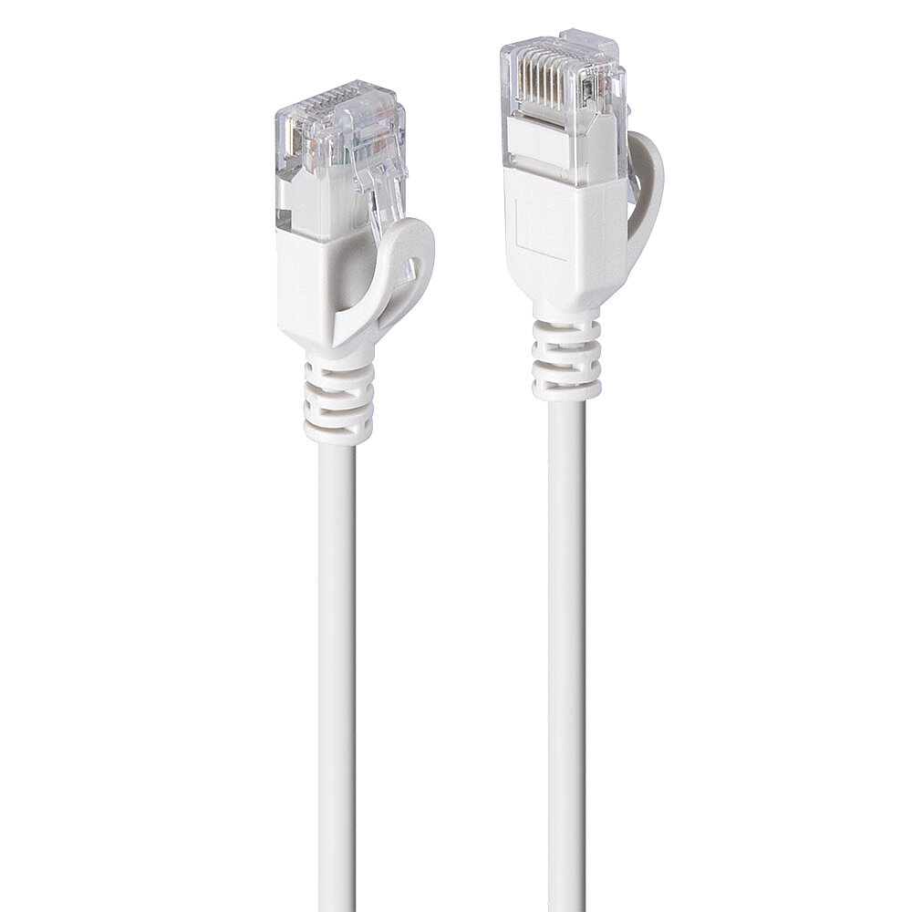 EU Product - Patchkabel Cat.6A U/UTP Ultra Slim grau 0,5m thumbnail