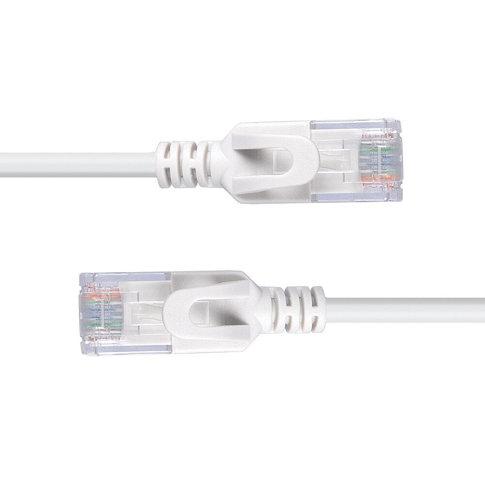 EU Product - Patchkabel Cat.6A U/UTP Ultra Slim grau 0,5m thumbnail