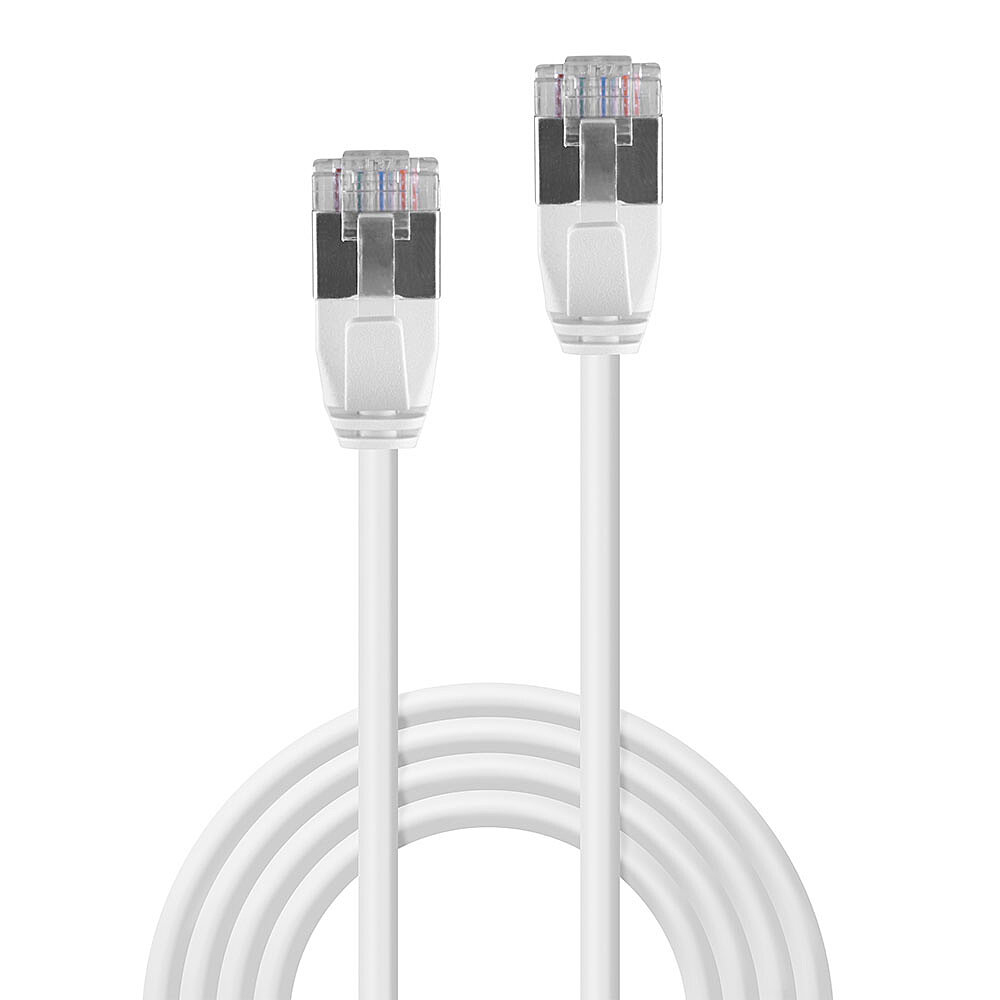 EU Product - Patchkabel Cat.6A F/UTP Ultra Slim grau 2m thumbnail