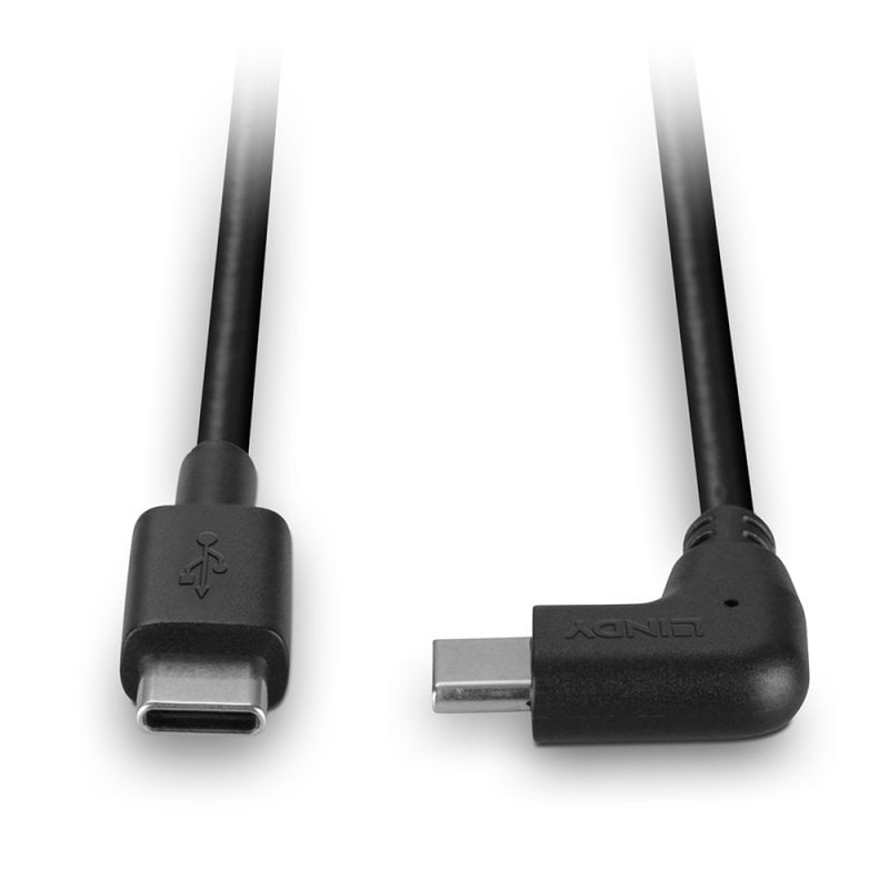 EU Product - USB 2.0 Typ C Kabel, 90� gewinkelt 1m thumbnail