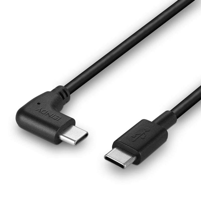 EU Product - USB 2.0 Typ C Kabel, 90� gewinkelt 1m thumbnail