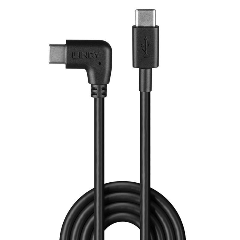 EU Product - USB 2.0 Typ C Kabel, 90� gewinkelt 1m thumbnail