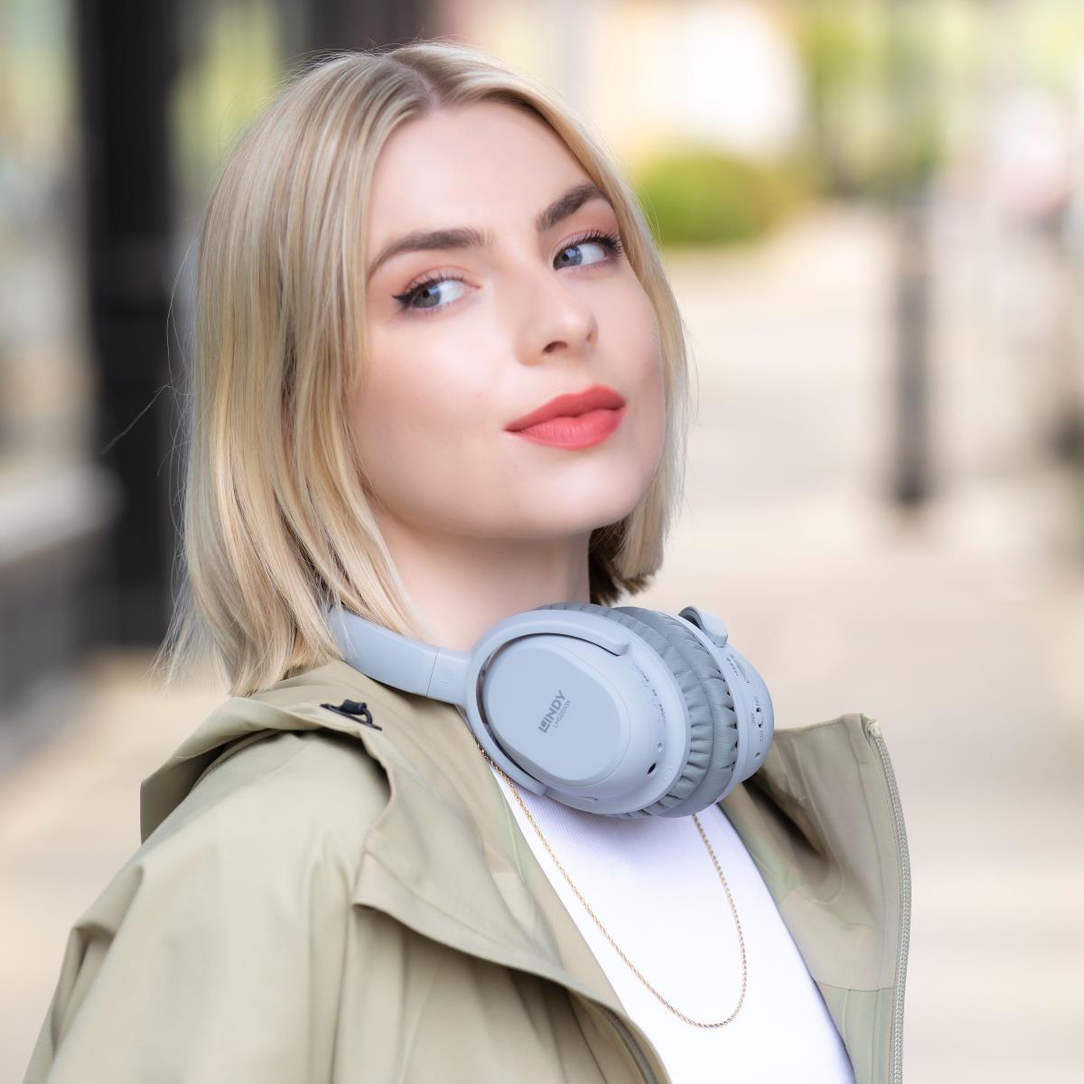 EU Product - LH500XW Wireless Active Noise Cancelling Headphone gra thumbnail