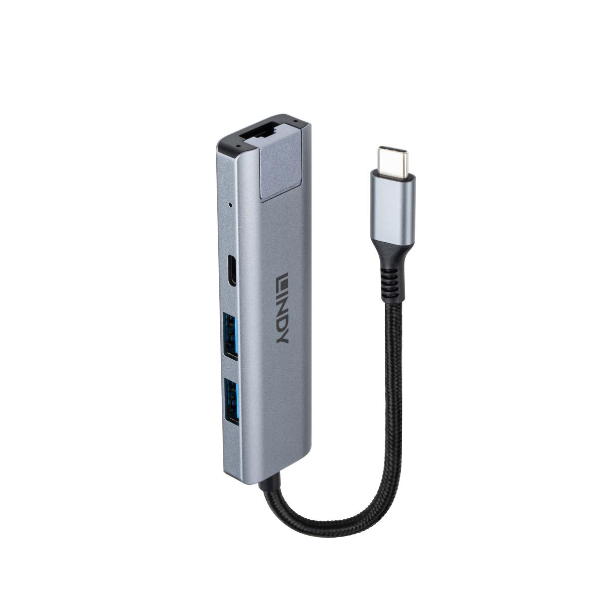 EU Product - USB 3.2 Gen 2 Typ C Hub & Gigabit Ethernet thumbnail