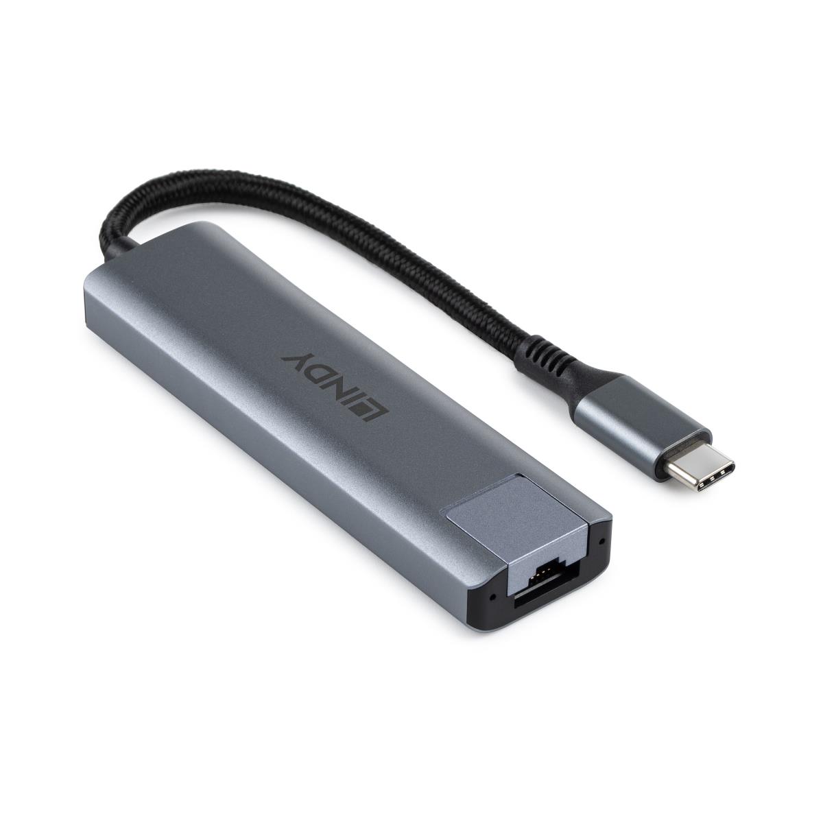 EU Product - USB 3.2 Gen 2 Typ C Hub & Gigabit Ethernet thumbnail