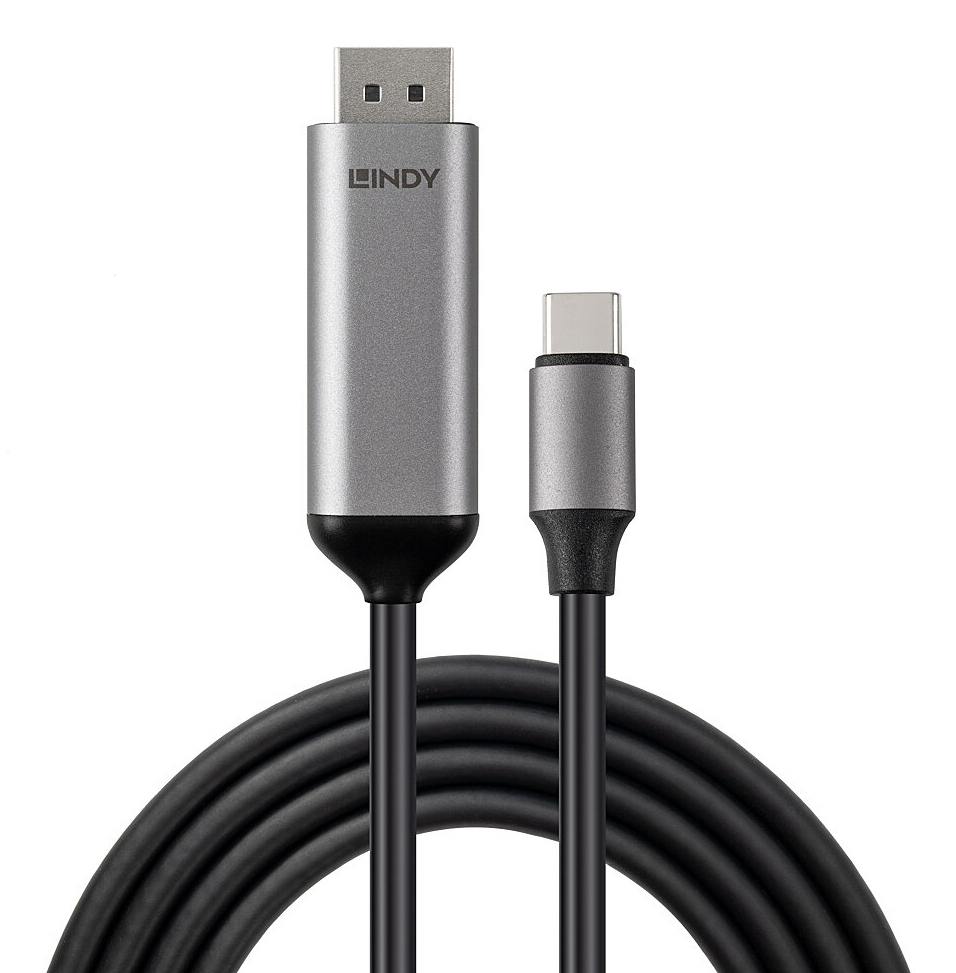 EU Product - USB Typ C zu Displayport 8K60Hz Bi-Direktional 2m thumbnail