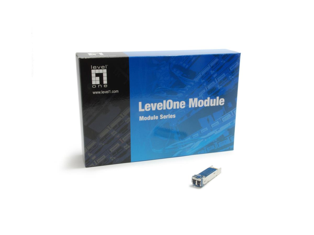 EU Product - LevelOne SFP Transceiver 1.25Gbps SM  Duplex LC 1310nm  10km thumbnail
