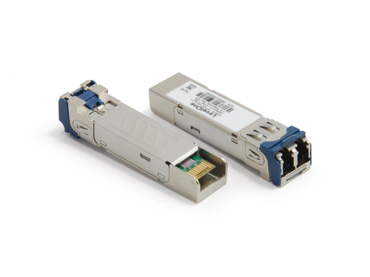 EU Product - LevelOne SFP Transceiver 1.25Gbps SM  Duplex LC 1310nm  10km thumbnail