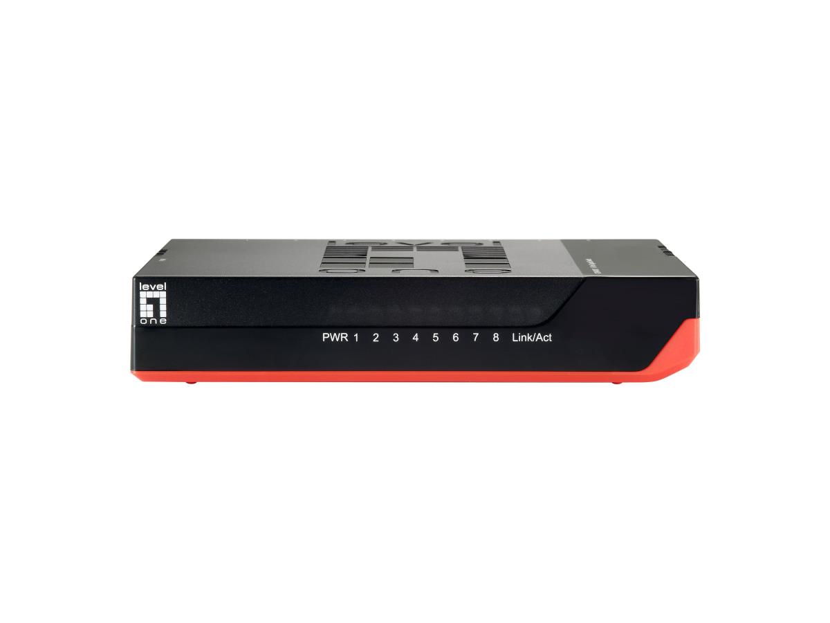EU Product - LevelOne Switch  8xGE                      unmanaged Plastik thumbnail