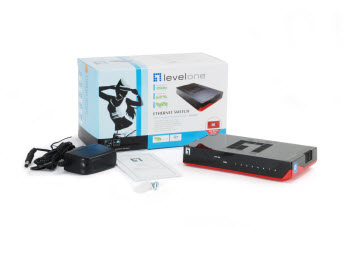 EU Product - LevelOne Switch  8xGE                      unmanaged Plastik thumbnail