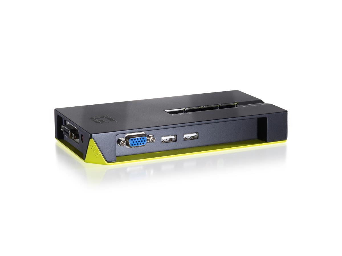 EU Product - LevelOne KVM Switch  4-Port USB VGA                       sw thumbnail