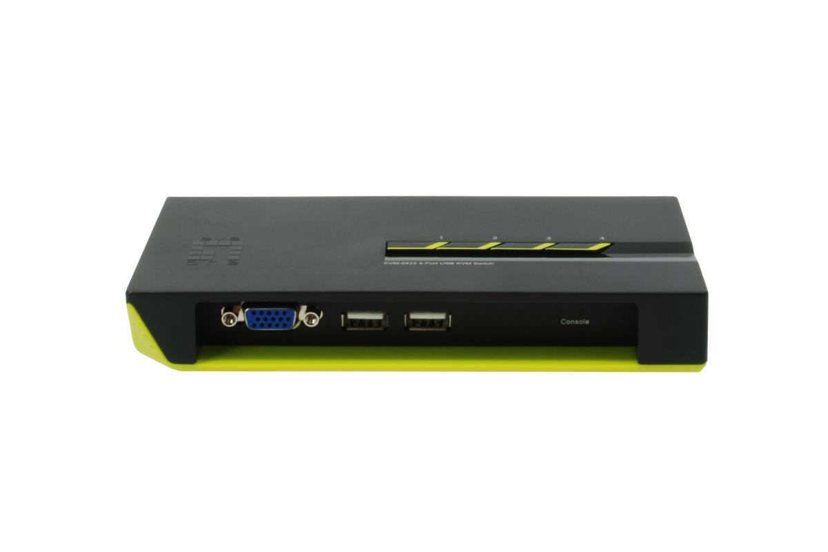 EU Product - LevelOne KVM Switch  4-Port USB VGA                       sw thumbnail