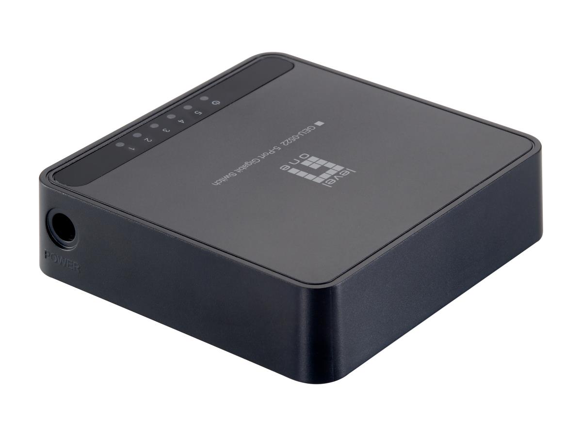 EU Product - LevelOne Switch  5xGE                      unmanaged Plastik thumbnail
