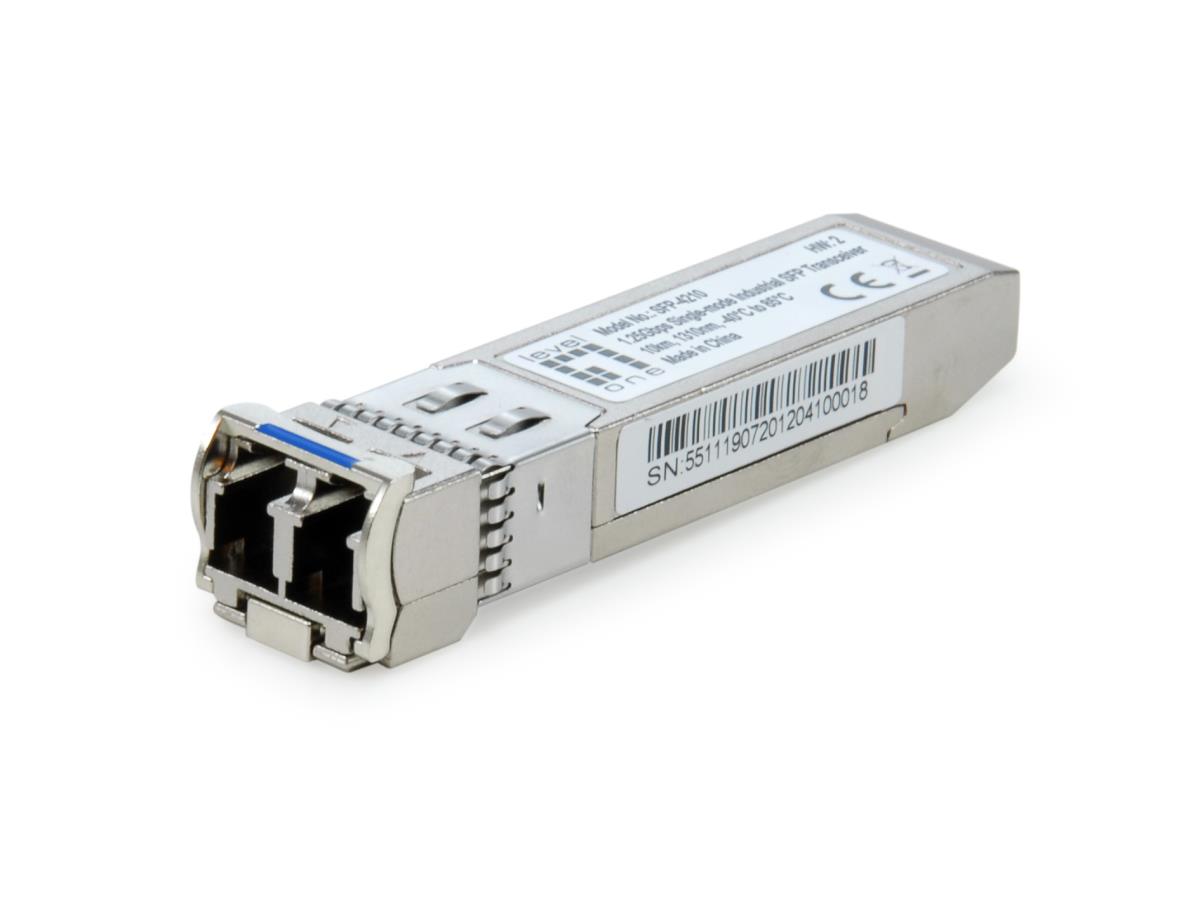 EU Product - LevelOne SFP Transceiver 1.25Gpbs SM  Duplex LC 1310nm  20km thumbnail