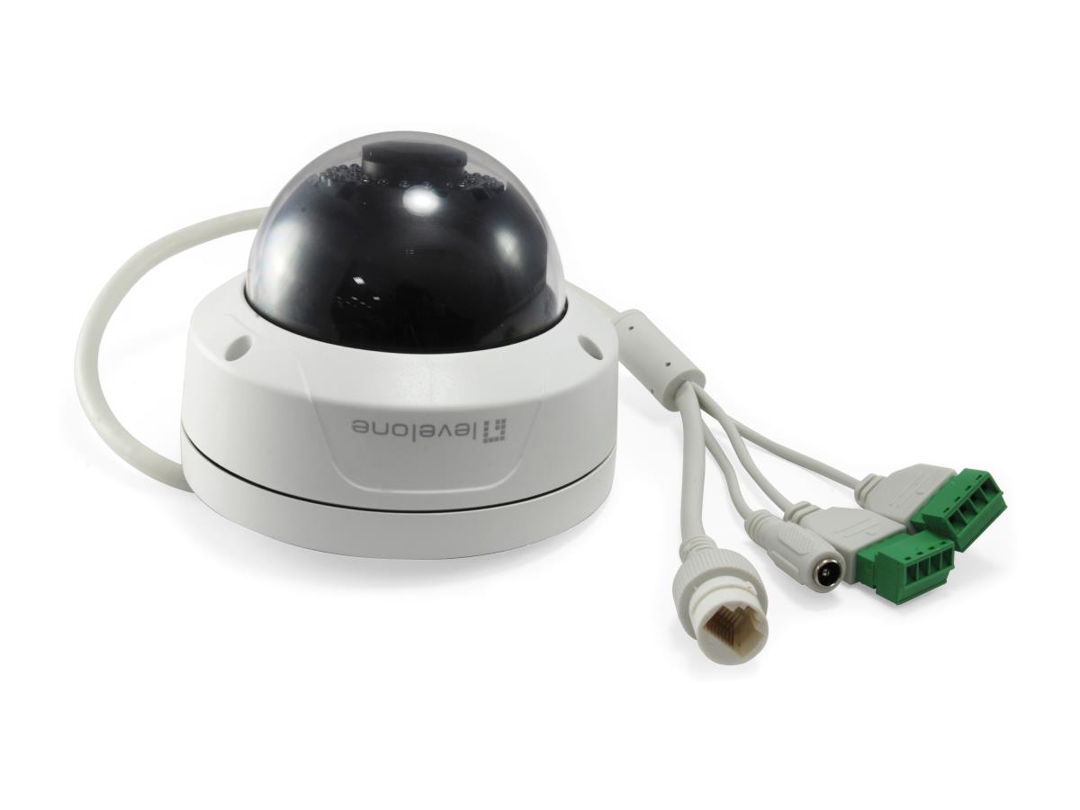 EU Product - LevelOne IPCam       Dome Fix Out 8MP/H.265/IR/  9W/PoE/IP67 thumbnail