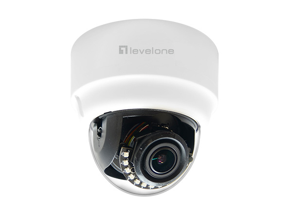EU Product - LevelOne IPCam 4xZHUBBLE Dome In  3MP/H.265/IR/ 13W/PoE/ thumbnail