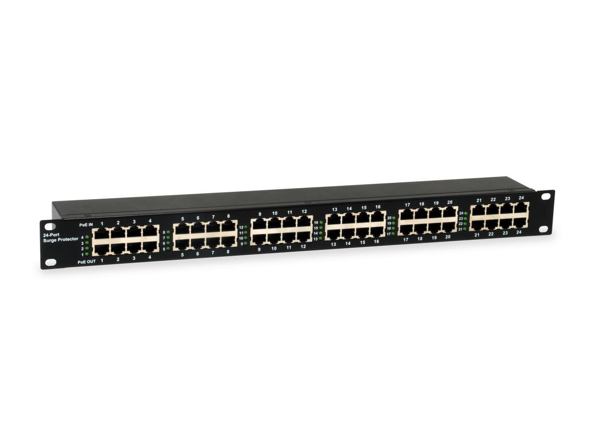 EU Product - LevelOne �berspannungsschutz 24xPoE  6KV         30W schwarz thumbnail