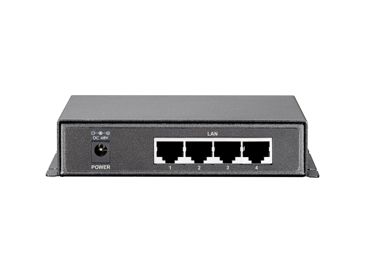 EU Product - LevelOne PoE Switch  4xGE PoE/1xGE     65W unmanaged Plastik thumbnail