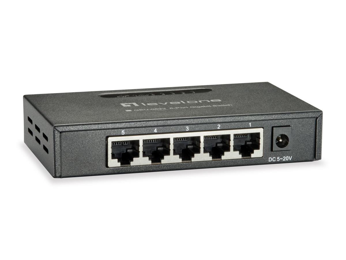 EU Product - LevelOne Switch  5xGE                       unmanaged Metall thumbnail